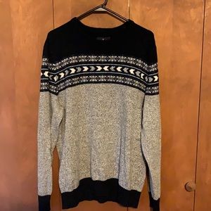 American Eagle Navy Sweater- L